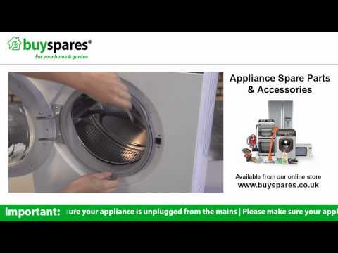 how to open a zanussi washing machine door