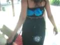 videos de Black Pure Georgette Leheriya Saree with Blouse