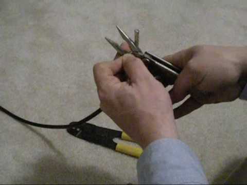 how to repair rg6 cable