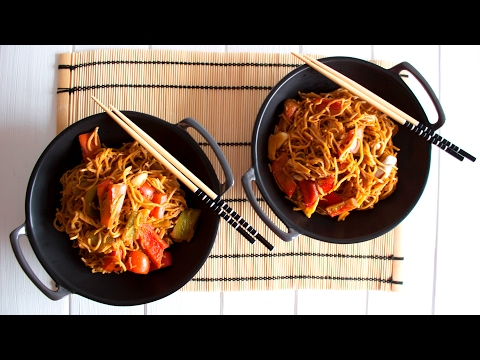 NOODLES ESPECIALES, Receta Súper Fácil
