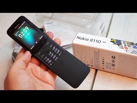 Обзор Nokia 8110 4G (yellow)