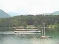 Sailers , boats and ship on Lake Bohinj