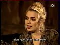 one hour long interview with kim wilde aired on french tv on october 5, 1992.
in this segment, kim talks about her early love of music and her punk days and plays the piano. ricki wilde is also interviewed and talks about her career was launched with 