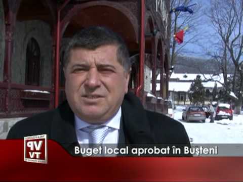 Buget local aprobat în Buşteni