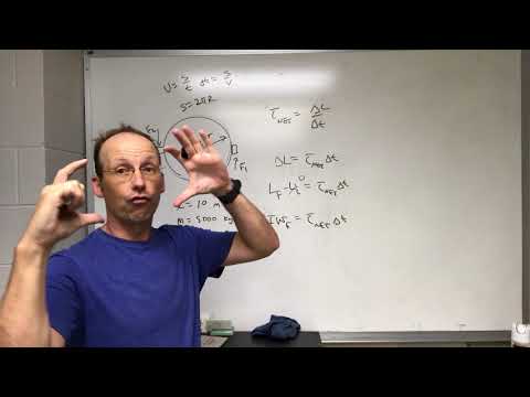 Angular Momentum Example | Intro Physics I