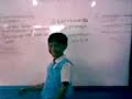sing in front of class