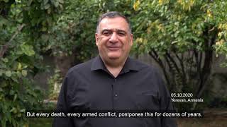 Ruben Vardanyan's message to Vladimir Putin and to the world community.