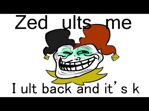 how to avoid zed ult with fizz