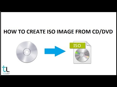 how to create iso image