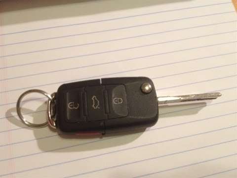 how to change battery in vw key