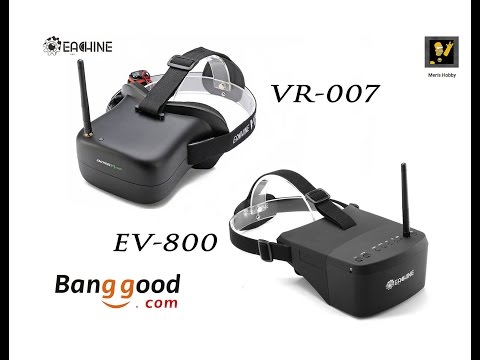 Обзор и сравнение Eachine EV800 vs Eachine VR-007
