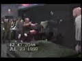 gaige tosses famous midget beetlejuice....thanks for making him famous howard!!