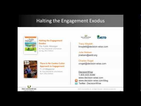 Employee Engagement: Halting the Employee Engagement Exodus