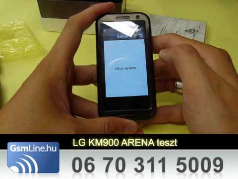 LG KM900 ARENA teszt vide�