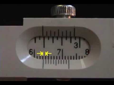 how to measure vernier caliper in mm