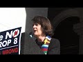 Rev. Lindi Ramsden at the Marriage Equality Rally