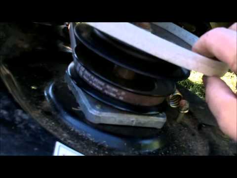how to replace mtd drive belt