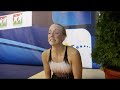 Click here to watch this video Hrafnhildur Lúthersdóttir að lokinni upphitun á öðrum degi EM50