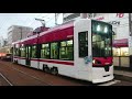 長崎電気軌道5000形5003号&500形505号 岩屋橋 発車