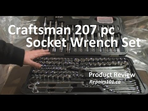 Craftsman - Review of Craftsman 207 piece socket and combination wrench tool set from Sears bought in 2006 for $119.99 CDN. OK now if you're just getting started out buy...