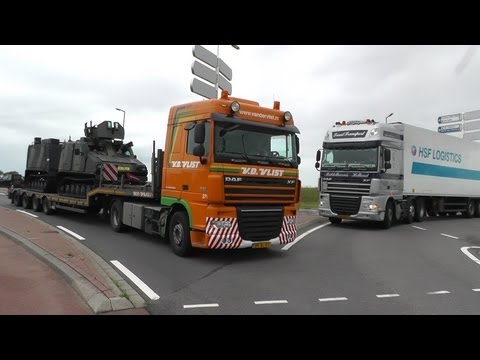trucks, trucks, trucks, including convoi exceptionnel, military transport part 1 of 2, 20-9-2013