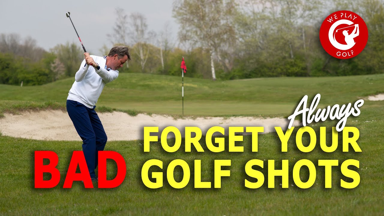 Do you remember your good golf shots or your bad golf shots? Golf is a mind game!