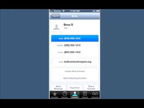 how to sync global address list to iphone
