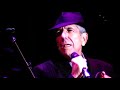 Leonard Cohen Take this waltz live 12-07-2008 amsterdam Leonard Cohen Take this waltz live 12-07-2008 amsterdam
