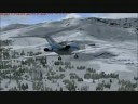 Citation X landing at Courchevel Altiport - FSX