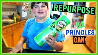 REPURPOSE A PRINGLES CAN!