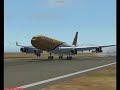 A340-300 Gulf Air landing at Bahrain