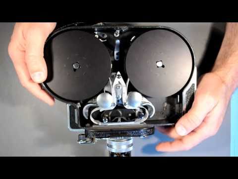 16mm - Made for all Bolex users. After loading, the film should be run until the footage counter reads