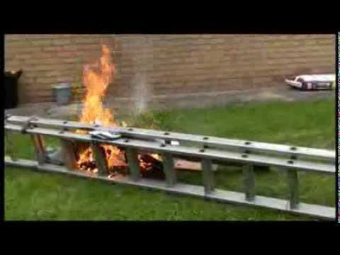 Olympic torch runner falls and sets man on fire