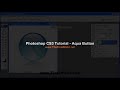 Photoshop CS3 Tutorial - Aqua Button