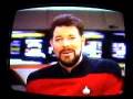 Star Trek:TNG; Riker hawks some lame sh!t