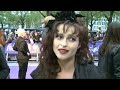 at the premiere of dark shadows, helena bonham carter and tim burton talk about the nation's obsession with vampires. . report by katie lamborn. like us on facebook at www.facebook.com and follow us on twitter at twitter.com