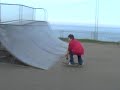Reece Vickers kickflip 4ft Quarter Pipe
