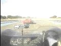 Elva Mk7 at Paul Ricard - dicing with Chevron B8