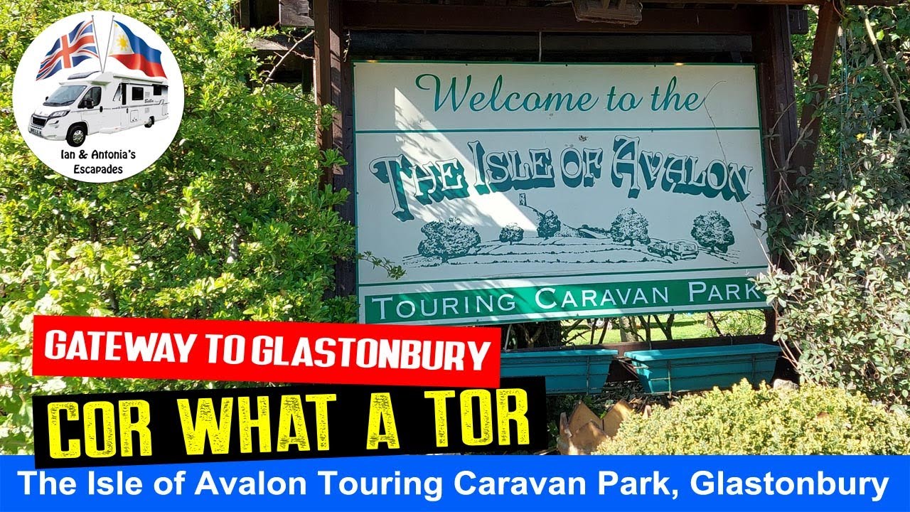 The Isle of Avalon Touring Caravan park - a 10 minute walk to the historic town of Glastonbury