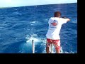 Ryan Catching Sailfish near Cozumel, Mexico
