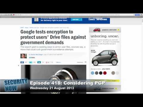 how to provide an email security with pgp