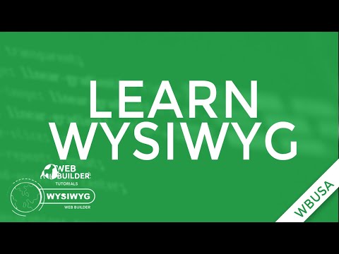 WYSIWYG Web builder 14 new way to create an form