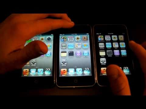 ipod Touch 3 - This Video Compares The iPod Touch 4th Gen vs 3rd Gen vs 2nd Gen. iPod touch 4g vs 3g If You Have An iPod Touch 3G Then You May Not Want To Upgrade For The S...