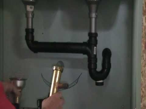 how to plumb in a dishwasher