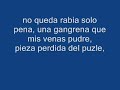 nach scratch - nada ni nadie letra (un d�a en suburbia)