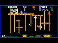 arcade 0:32 atari 2600 1:33 intellivision 2:33 bbc micro 3:25 colecovision 4:23 atari 400\800\xe\xl 5:24 atari 7800 6:33 gameboy color ( game & watch gallery ) classic 7:27 gameboy color ( game & watch gallery ) modern 8:33 nintendo entertainment system 9:41 windows ( freeware ) 10:41 coleco table top 11:41 link to windows freeware download: www.classic-retro-games.com description source: en.wikipedia.org donkey kong jr. (???????jr. donk? kongu junia?) is a 1982 arcade-style platform video game by nintendo. it first appeared in arcades, and, over the course of the 1980s, was later released for a variety of platforms, most notably the nintendo entertainment system. the game's title is written out as donkey kong junior in the north american arcade version and various ports to non-nintendo systems. its eponymous star, donkey kong jr., also called simply junior or abbreviated as dk jr., is trying to rescue his father donkey kong, who has been imprisoned. donkey kong's cage is guarded by mario, in his only appearance as a villain in a video game. this game is the sequel to the video game donkey kong, which featured mario as the hero and junior's father as the villain. plot mario, known beforehand as jumpman, has incarcerated donkey kong after re-capturing him in donkey kong. donkey kong jr. must save his father from mario by putting the key or keys in the stage into all of the locks. mario attempts to stop dk jr. by releasing the many animals he controls to knock dk jr  ... 
