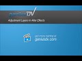 Adjustment Layers in After Effects