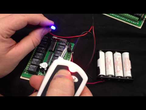 how to build a rf remote control