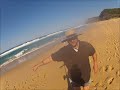 Garie Beach salmon 2012 with GoProhd2