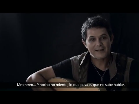 VIDEO: Alejandro Sanz presenta su propia versión de Pinocho